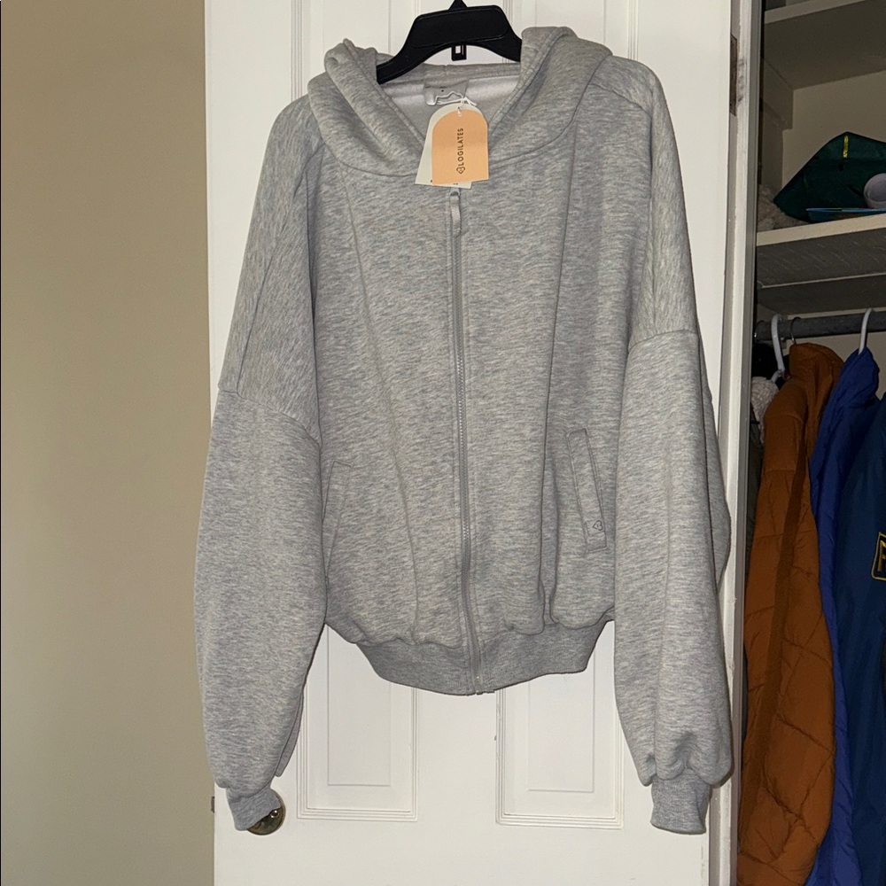 Women's gray Blogilates marshmallow Hoodie XL